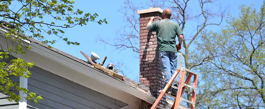 Vinyl and PVC Chimney Flashing Installation in Lindenwold, NJ
