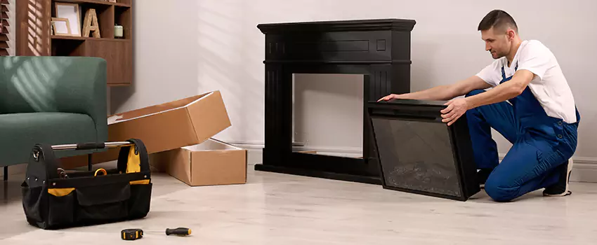 Old Rusted Metal Fireplace Repair And Replacement in Lindenwold, NJ